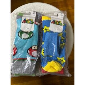 Brand new and Seales Size 8-12 Super Mario socks